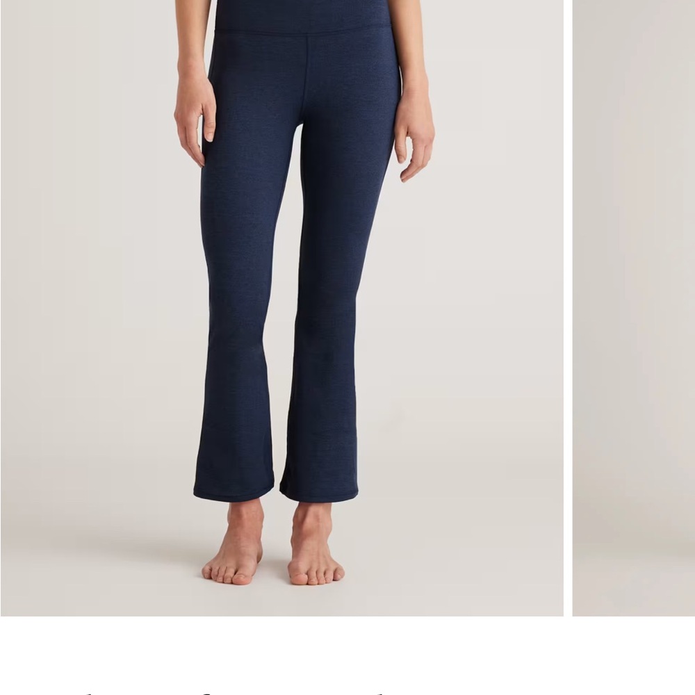 - Quince Ultra Soft Cropped Bootcut Pants